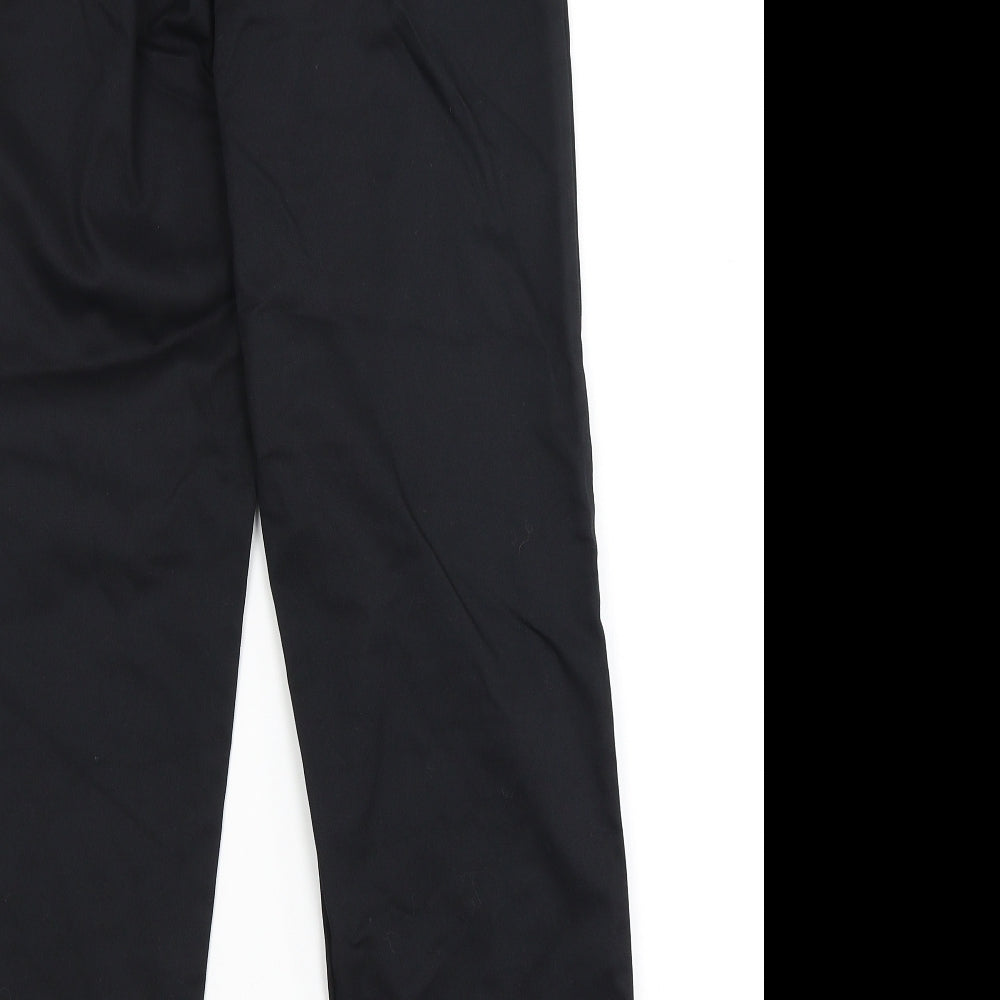 Womens UK Size 18 Alexandra Regular Fit Dress Pants Black Trousers