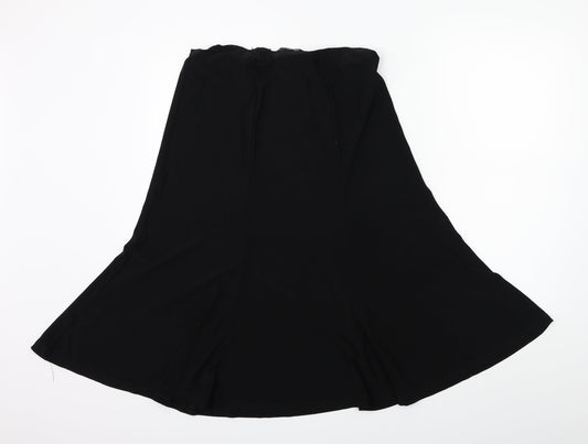 Bonmarché Womens Black   Flare Skirt Size 10