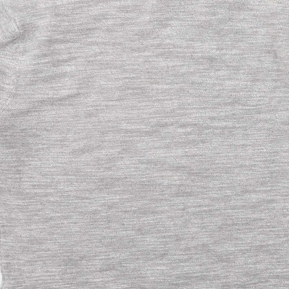 NEXT Mens Grey Knit Pullover Jumper Size S