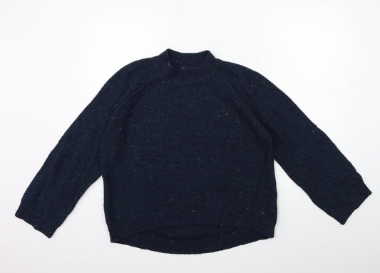 ASOS Womens Blue Knit Pullover Jumper Size 8