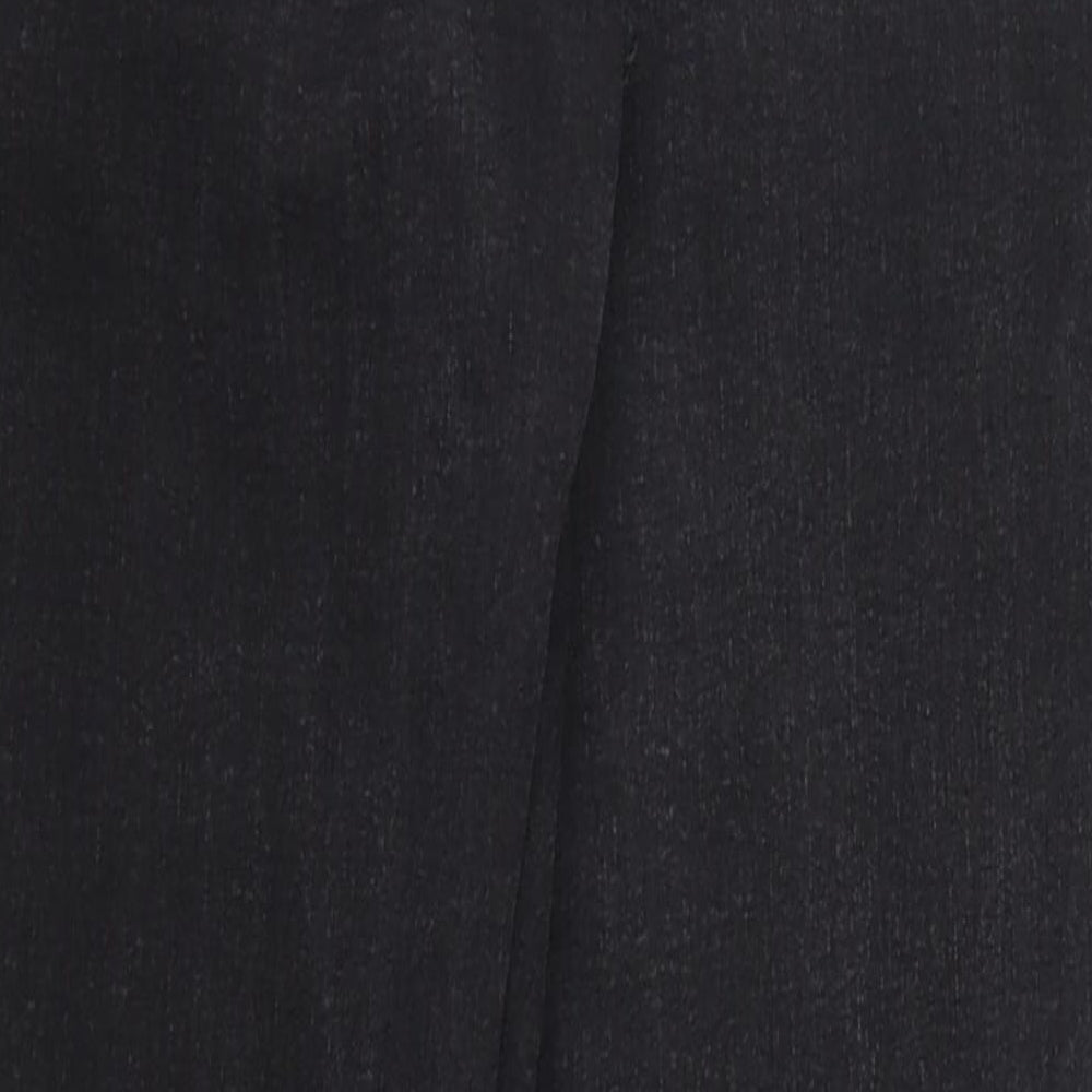 Womens UK Size 33 in Preworn Regular Fit Skinny Black Jeans