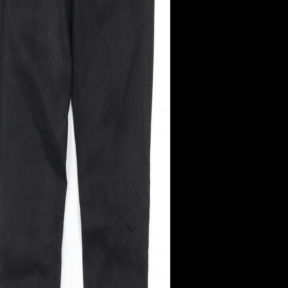 Topshop Womens Black Denim Skinny Jeans Size 25 in L26 in