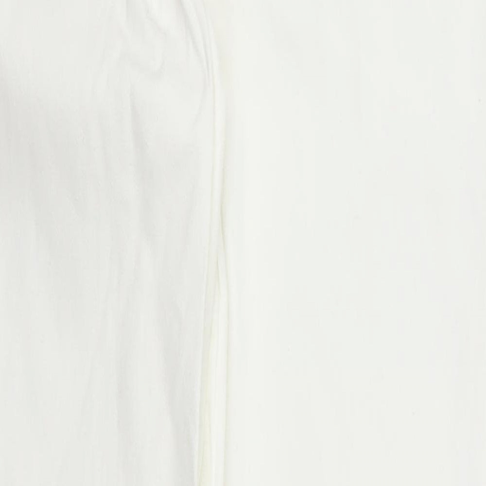 Womens UK Size 30 in Preworn Regular Fit Jegging White Jeans