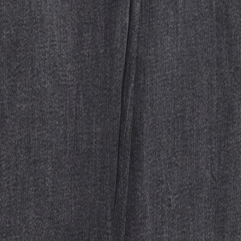 Zara Womens Grey Denim Skinny Jeans Size 10 L26 in