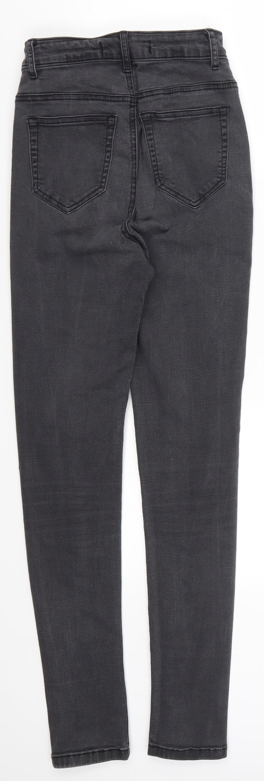 Womens UK Size 6 TALLY WEiJL Regular Fit Skinny Grey Jeans
