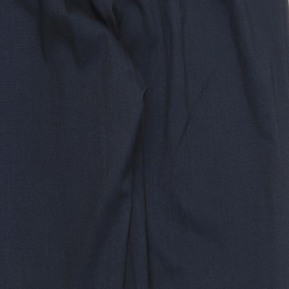 Icona Womens Blue Trousers Size 16 L29.5 in