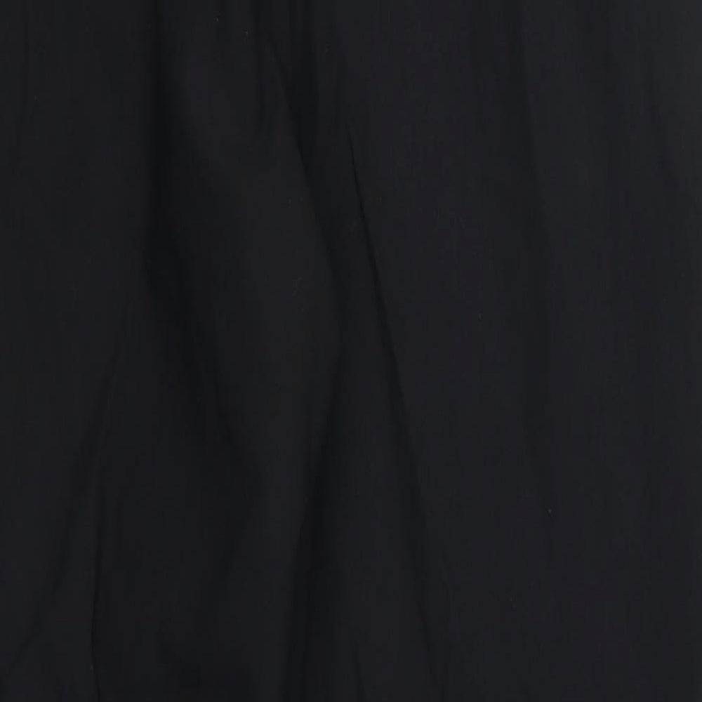 George Womens Black Trousers Size 12 L23 in