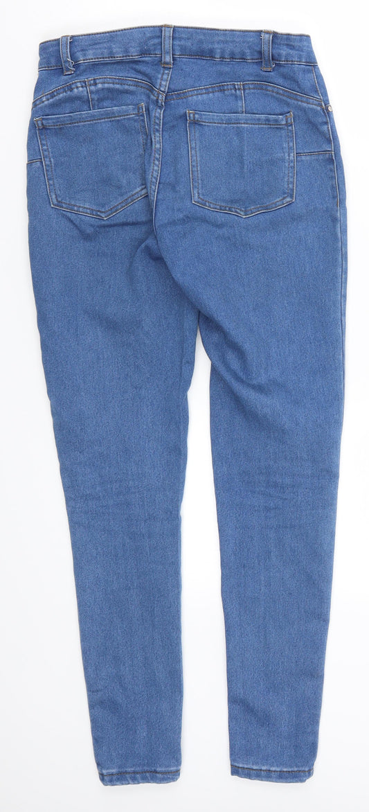Denim Co Womens Blue Denim Skinny Jeans Size 12 L27 in