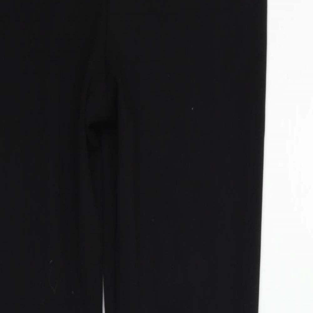 Womens UK Size 12 PRETTYLITTLETHING Regular Fit Jegging Black Trousers