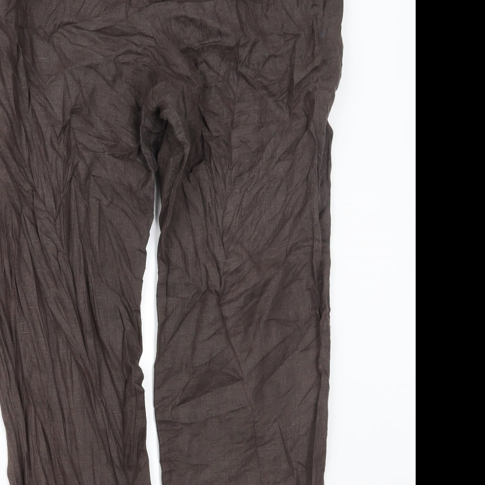 Wall Womens Brown Trousers Size 40 in L26 in