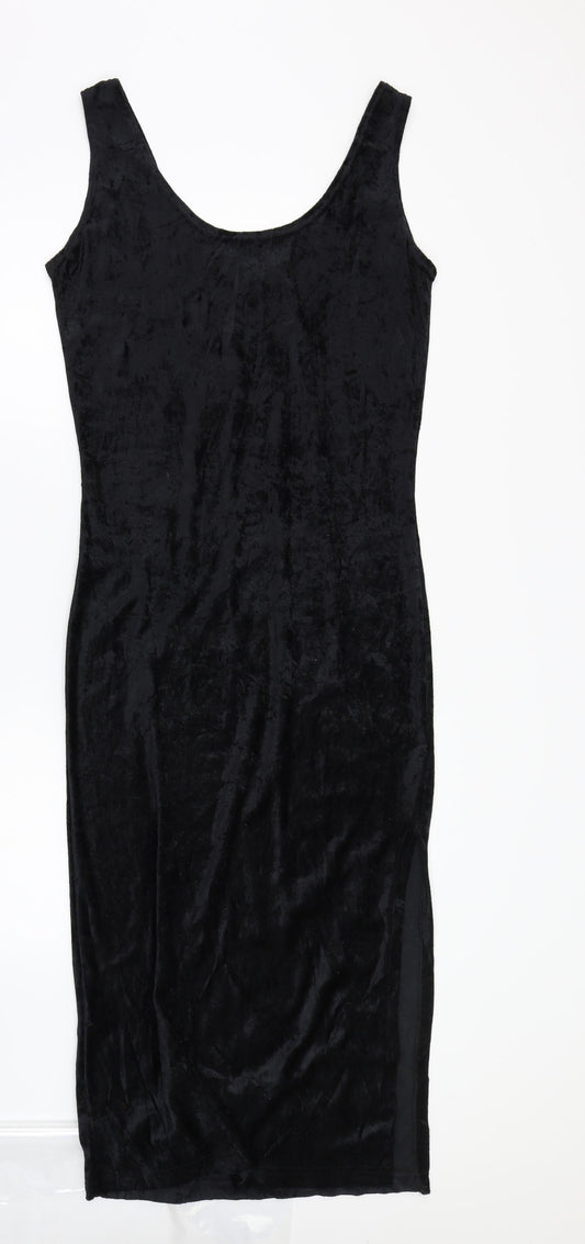 Influence Womens Black A-Line Size M