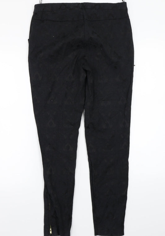 Newlook Womens Black Trousers Size 12 L28 in
