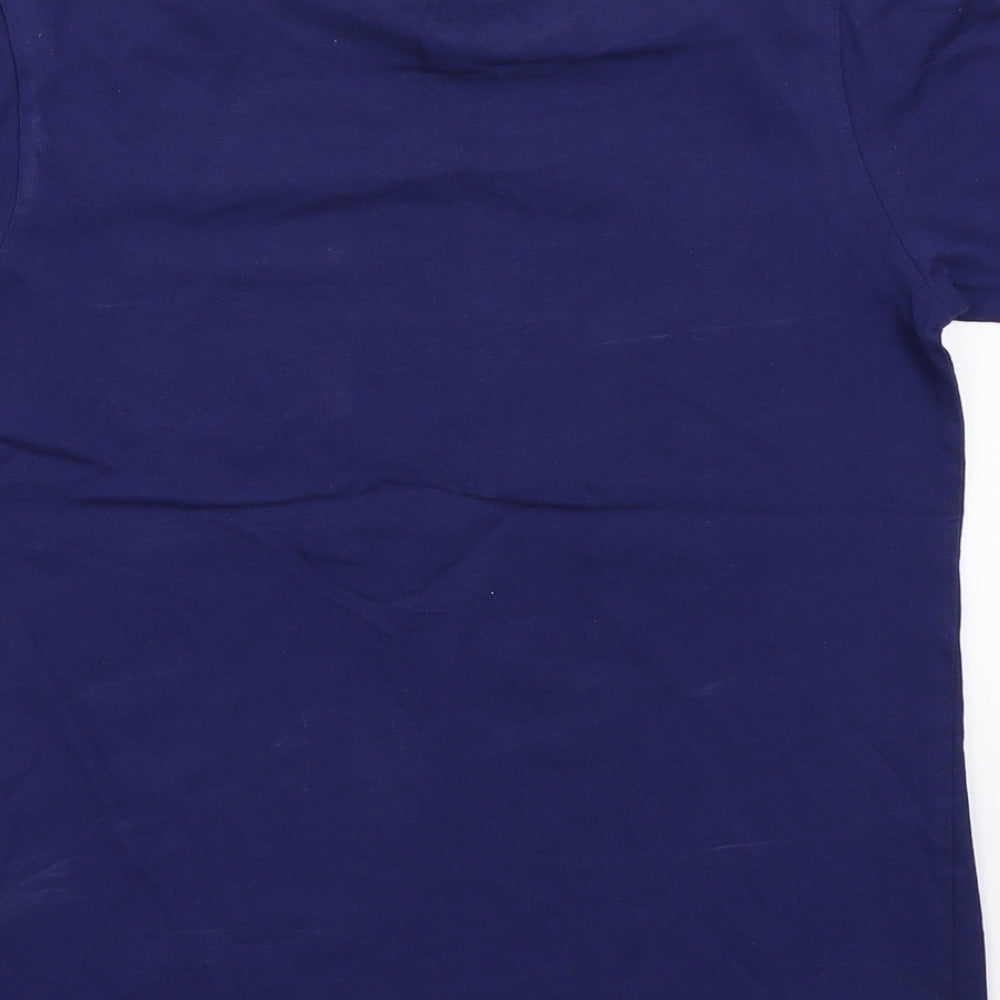 Nutmeg Girls Blue Basic T-Shirt Size 8-9 Years