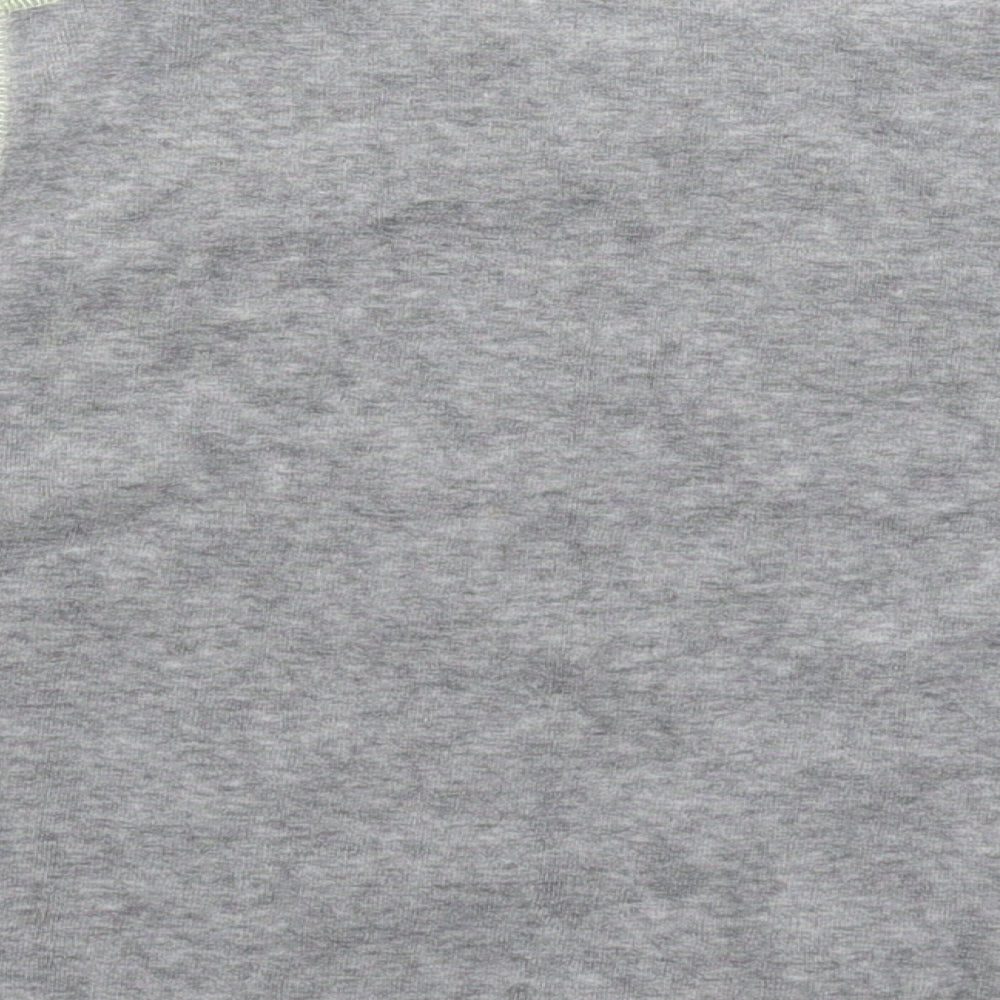 Vertbaudet Girls Grey Solid Top Pyjama Top Size 6 Years
