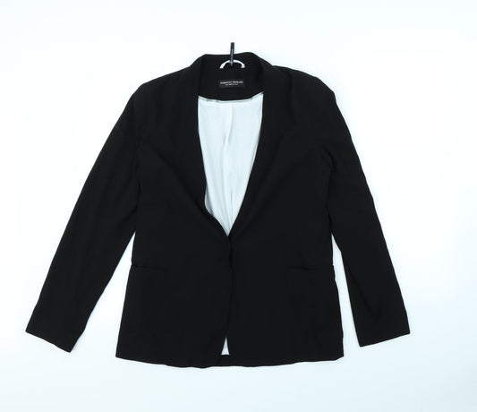 Womens UK Size 10 Dorothy Perkins Black Jacket