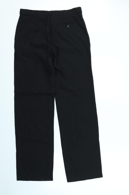 Preworn Womens Black Dress Pants Trousers Size 32 in L30 in