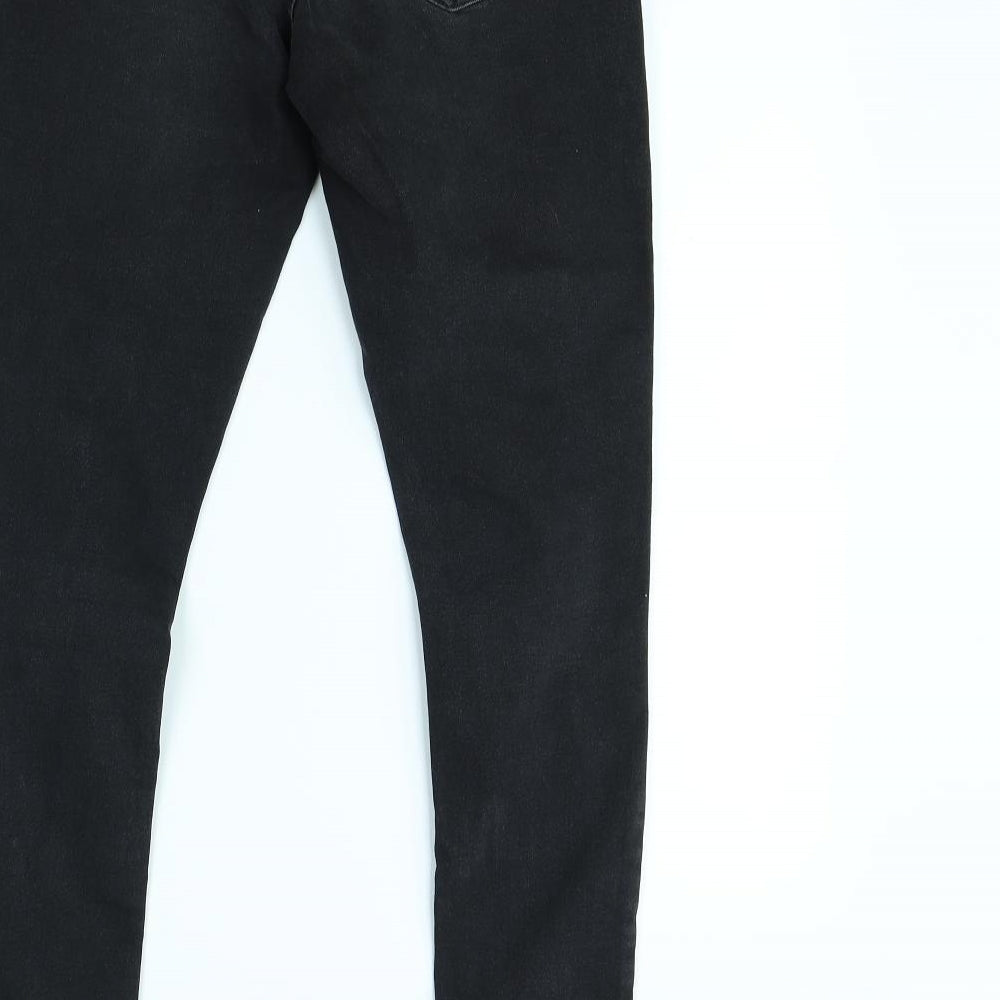 Denim & Co. Womens Black Skinny Jeans Size 8 L29 in