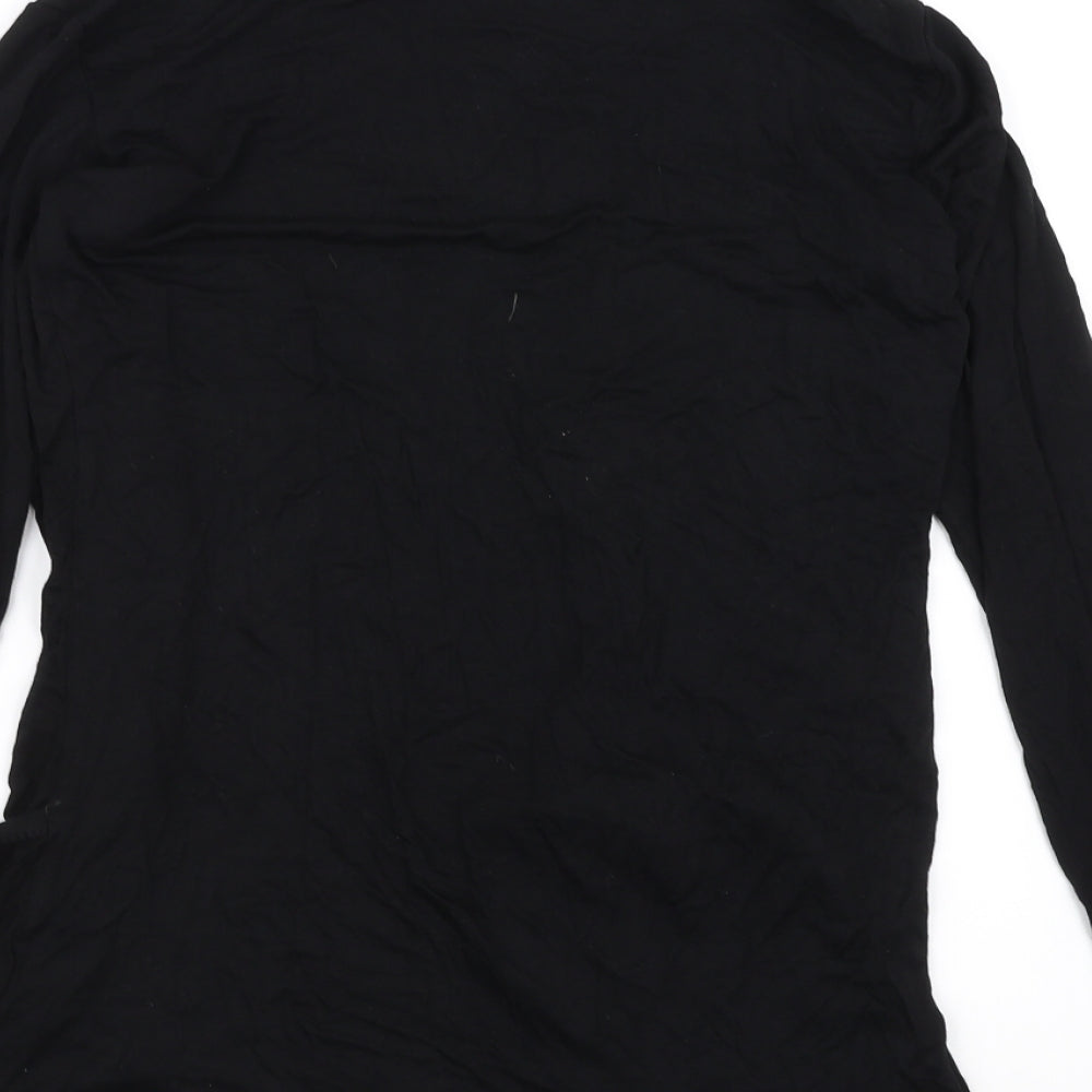 Star Womens Black Cardigan Jumper Size M