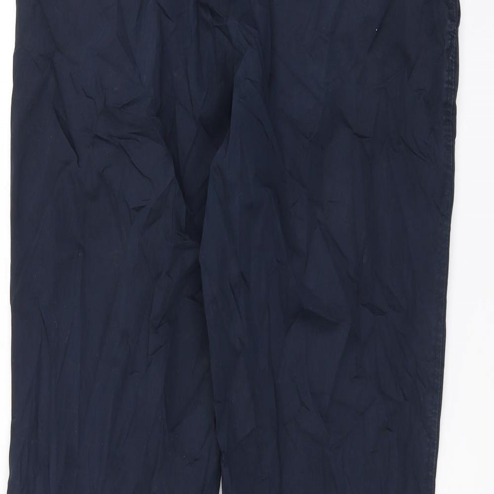 Marks and Spencer Mens Blue Trousers Size 32 L28 in