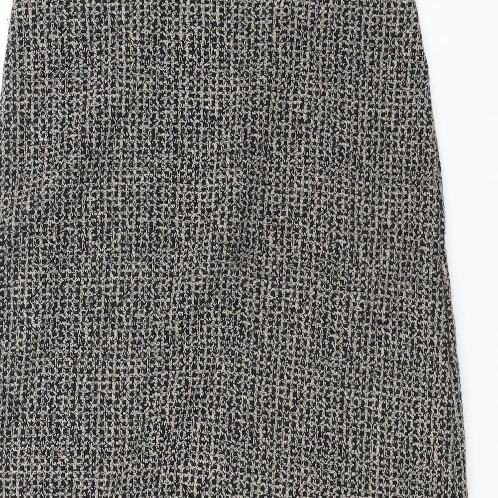 AMARANTO Womens Brown A-Line Skirt Size 10