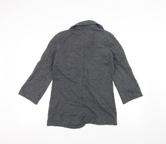 Womens UK Size 8 Preworn Grey Jacket