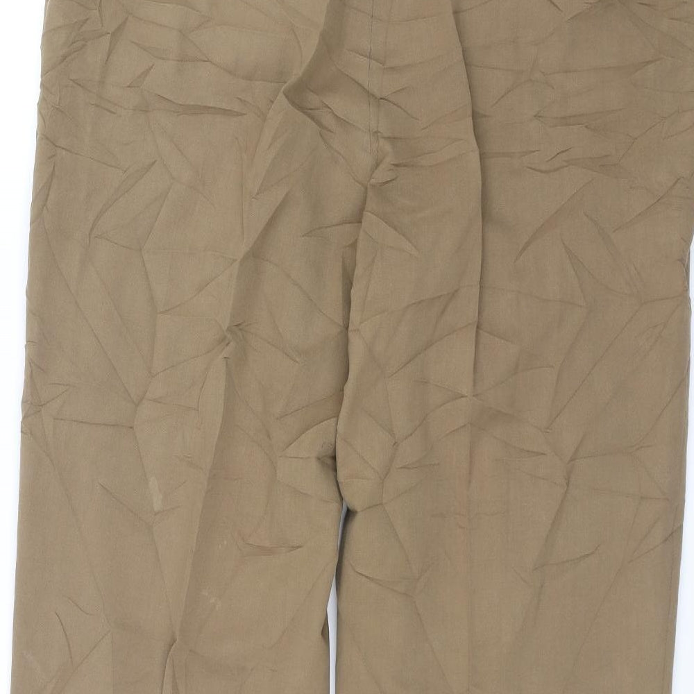 Wichele Womens Brown Trousers Size 20 L27 in