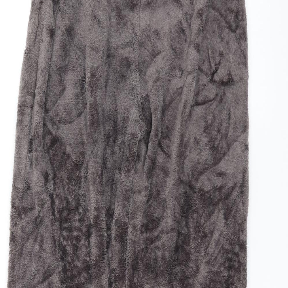 Womens UK Size L Avenue Regular Fit Black Trousers