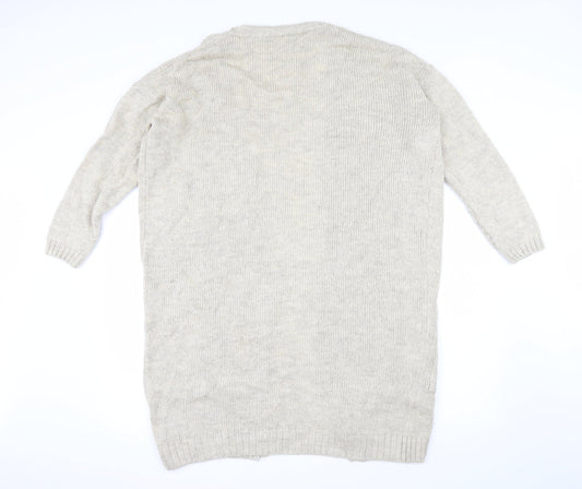 George Mens Beige Cardigan Jumper Size M