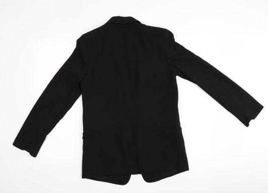 NEXT Womens Black  Woven Jacket Suit Jacket