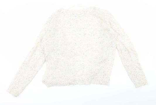 Atmosphere Womens Beige Cardigan Jumper Size 12