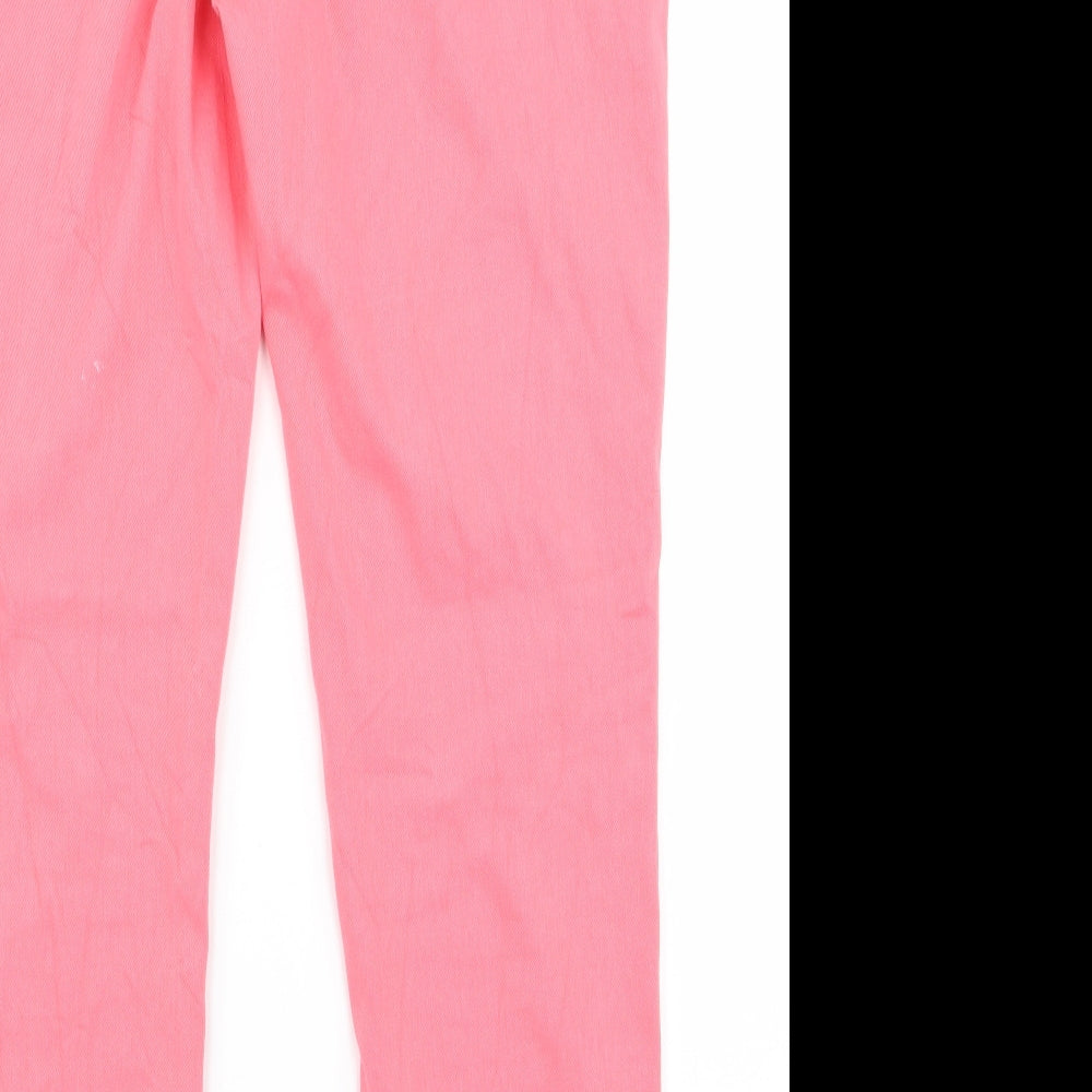 George Womens Pink Trousers Size 14 L27 in