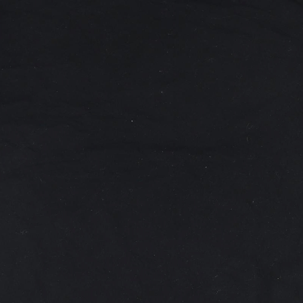 Boohoo Womens Black Basic T-Shirt Size M