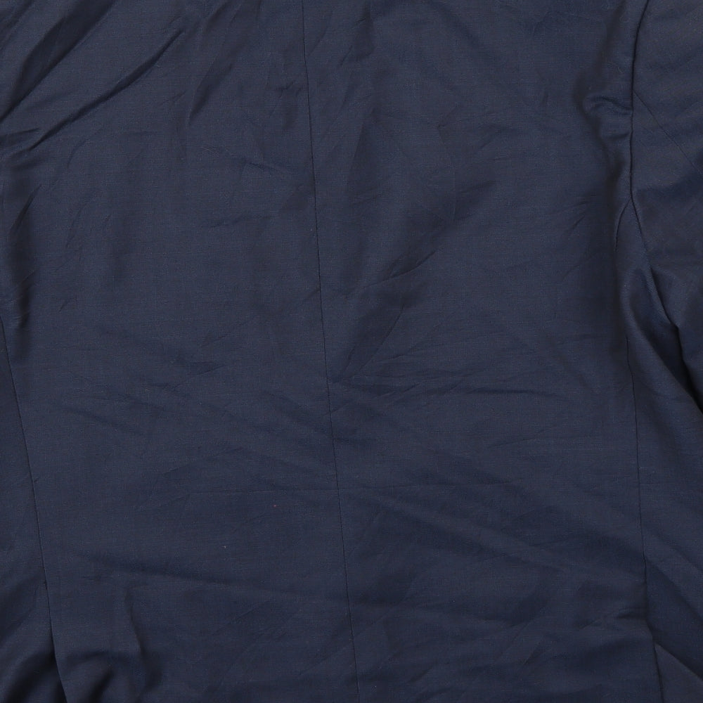 Top Shop Mens Blue Jacket Blazer Size 42