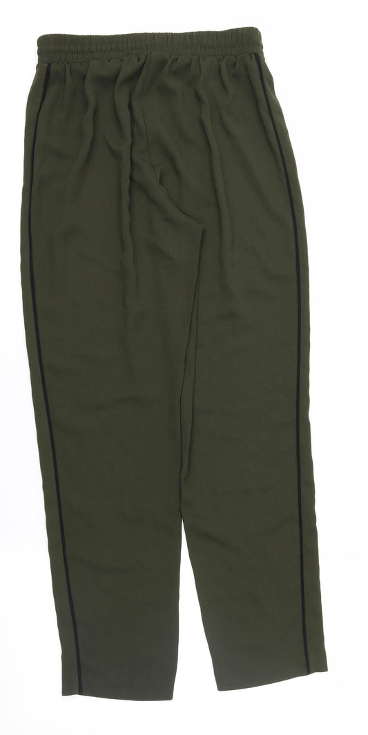 Primark Womens Green Trousers Size 10 L27 in