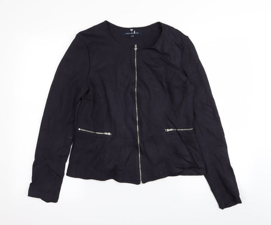 Womens UK Size 12 French Connection Blue Jacket