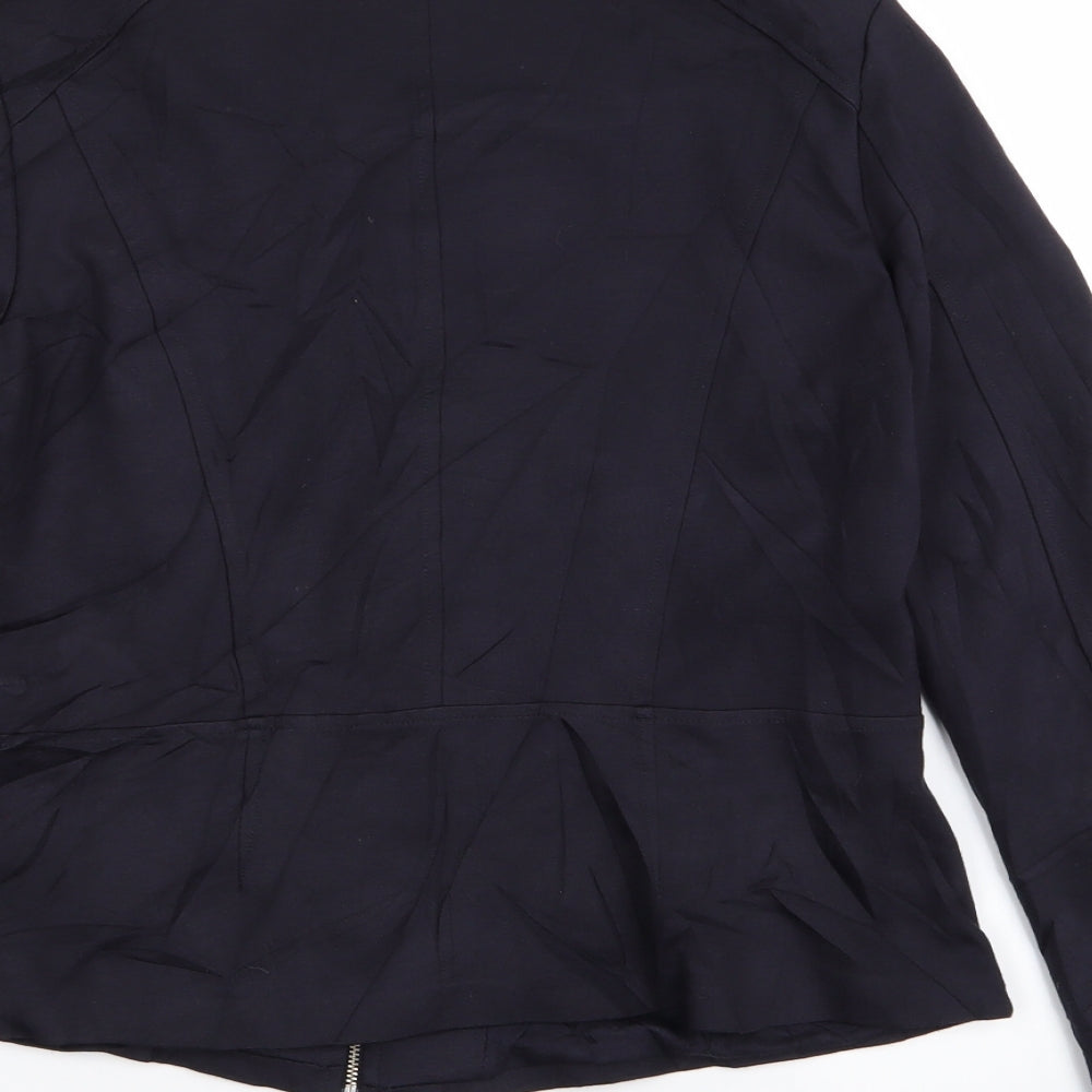 Womens UK Size 12 French Connection Blue Jacket