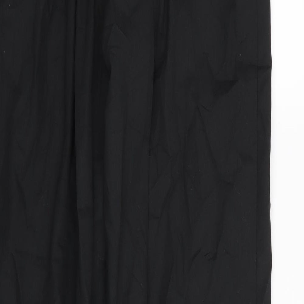 work in style Mens Black Trousers Size 24 in L32 in