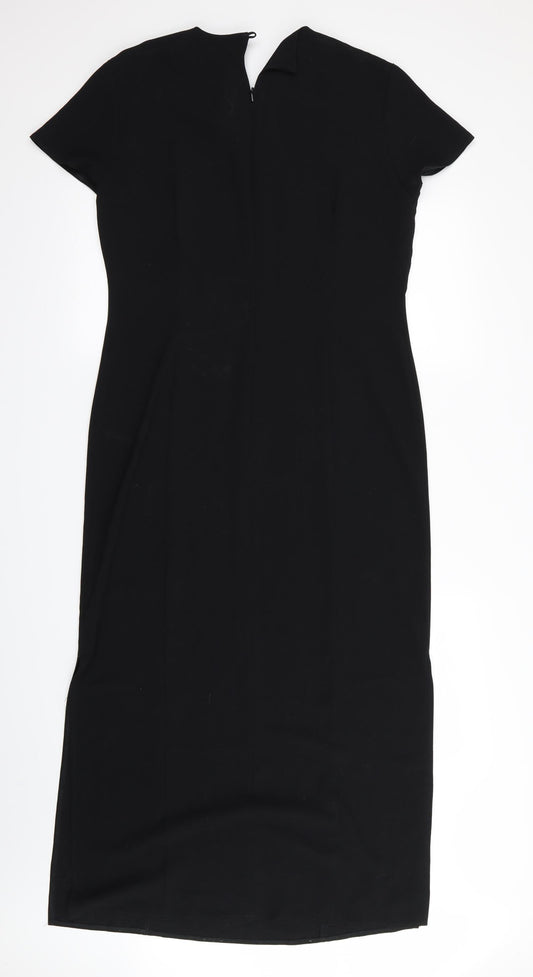 Richards Womens Black A-Line Size 12