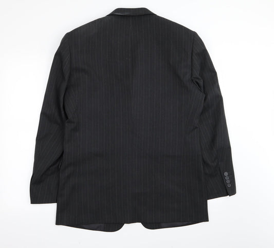 Mens UK Size 40 Taylor & Wright Regular Black Suit Jacket