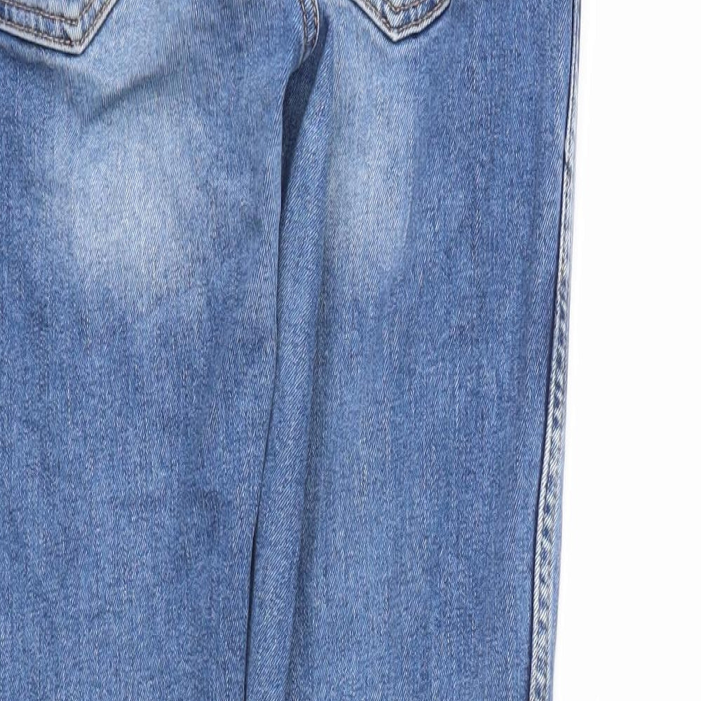 Womens UK Size 10 DENIM Regular Fit Skinny Blue Jeans