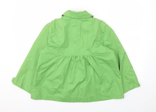 George Womens Green Jacket Coat Size 10
