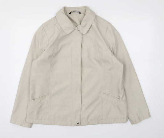 Womens UK Size M BM Beige Jacket