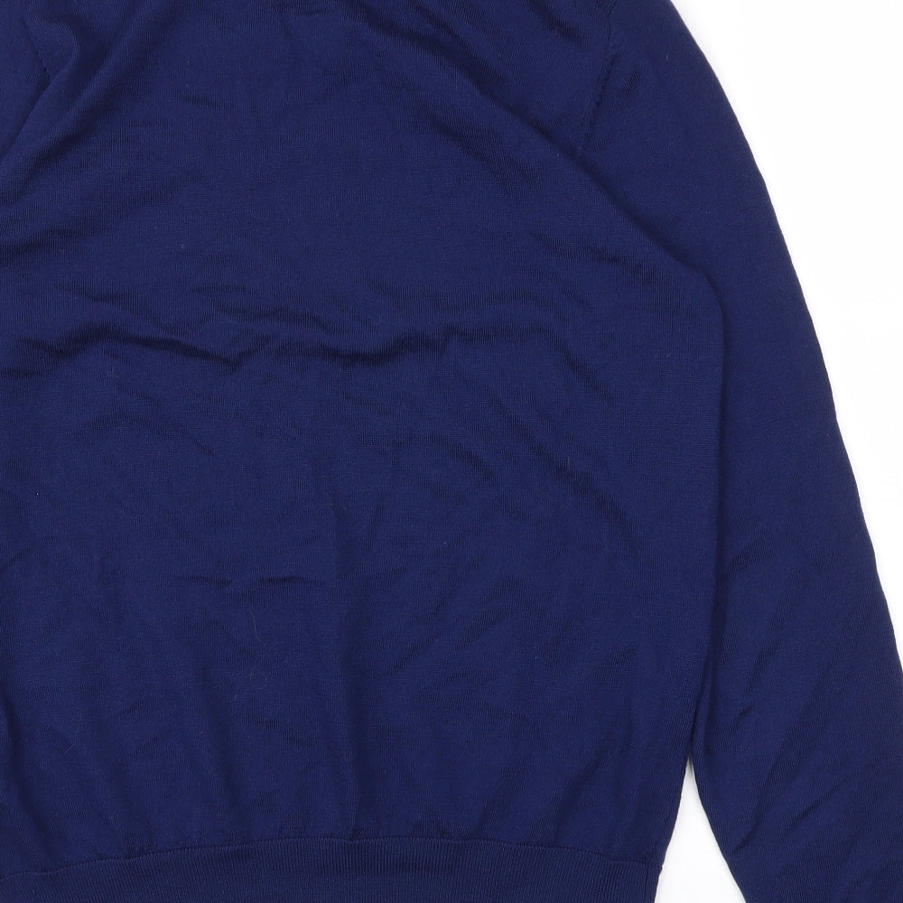 Mens UK Size M M&S Blue Pullover Sweatshirt
