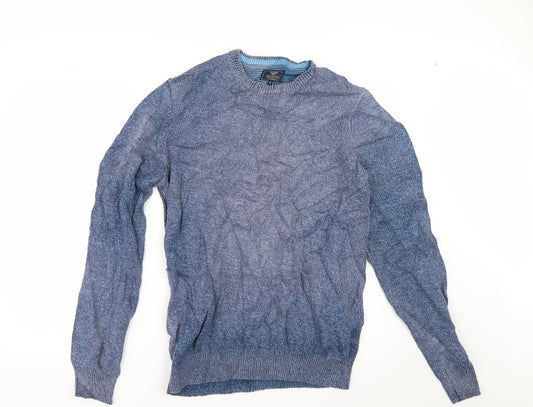 Mens UK Size M BHS Blue Pullover Jumper