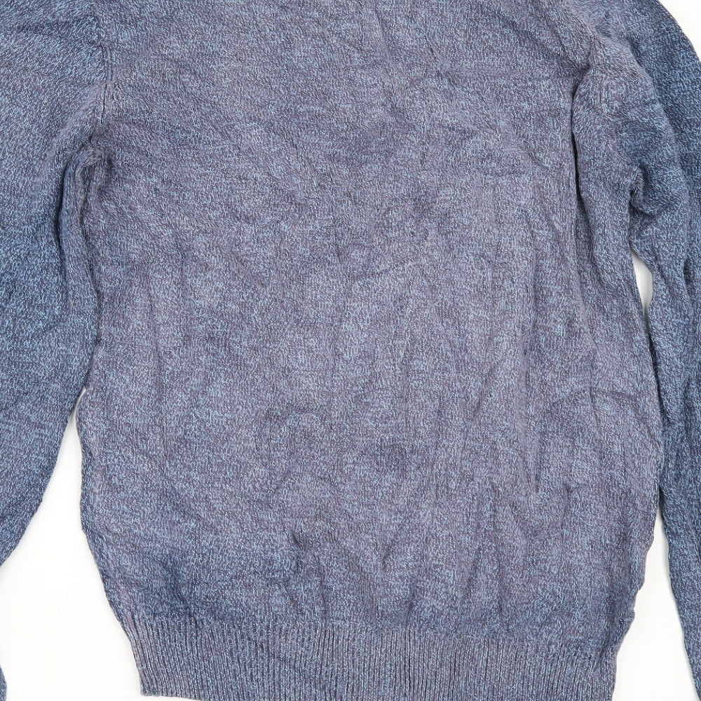 BHS Mens Blue Pullover Jumper Size M