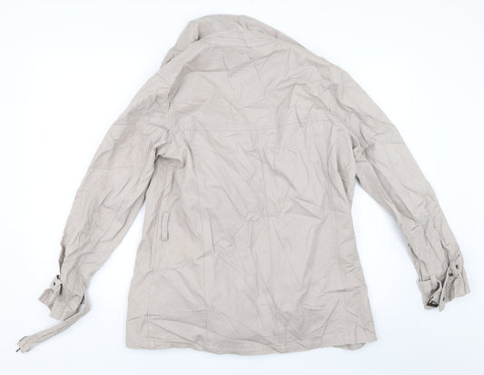 Womens UK Size 12 Preworn Beige Jacket