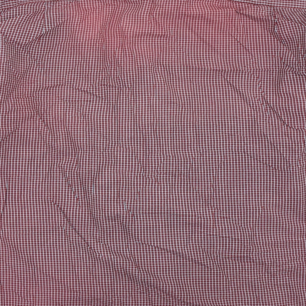 George Mens Red Button-Up Size 16.5