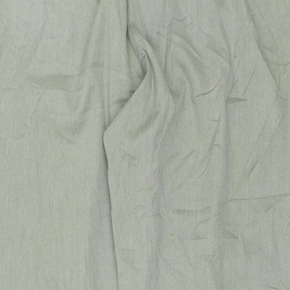 Classics Womens Green Trousers Size 16 L27.5 in