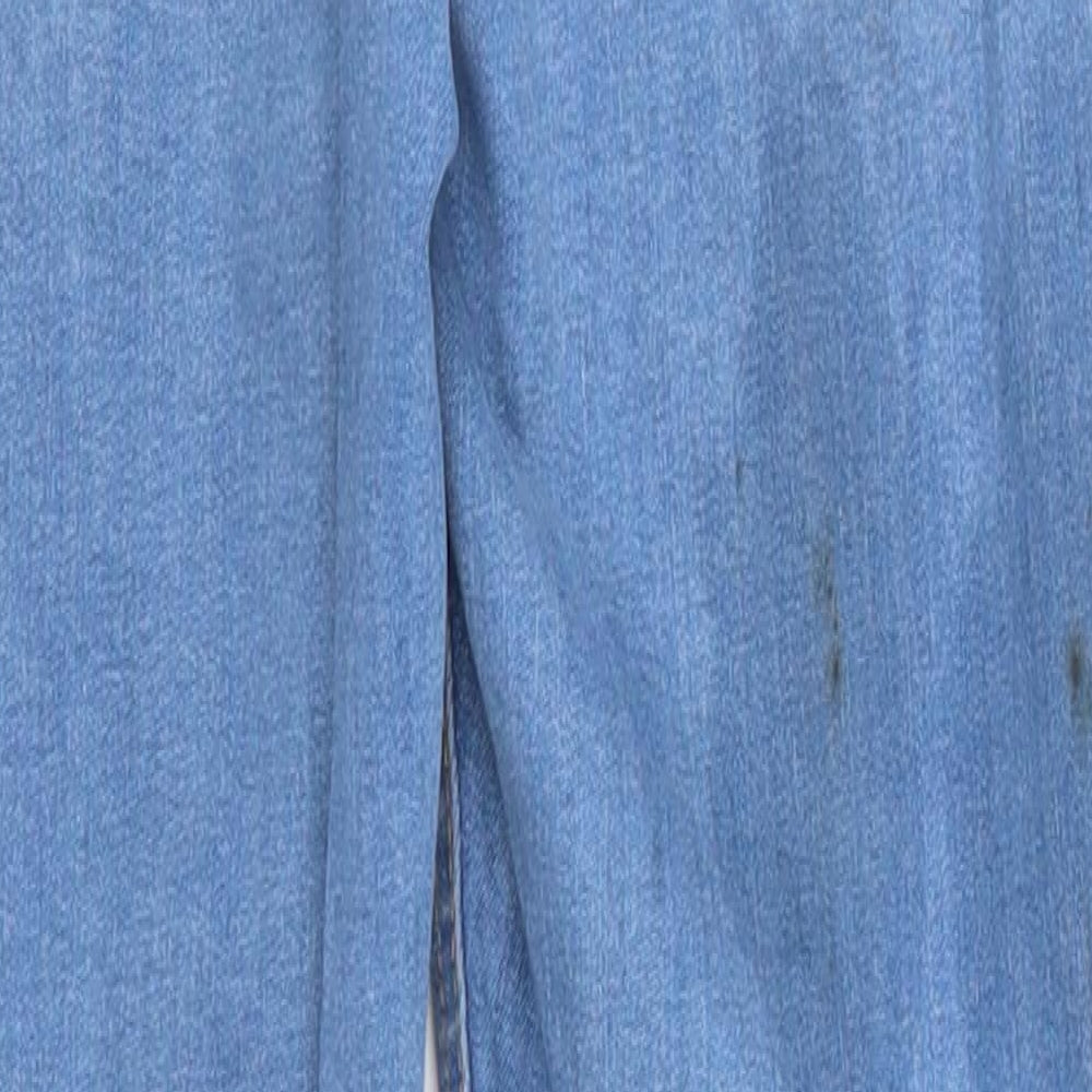 Womens UK Size 28 in Preworn Regular Fit Skinny Blue Jeans