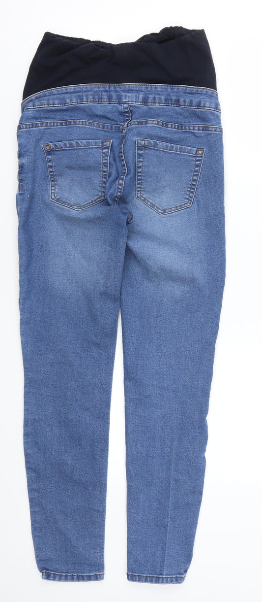 New Look Womens Blue Denim Skinny Jeans Size 8 L26 in